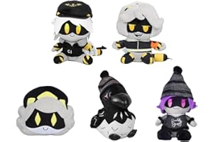 MYJIO Juguete de Peluche Murder Drones, Juguetes de Peluche Uzi de Dibujos Animados, muñeca de Peluche Murder Drones, Personaje de Anime N/V Almohada de Figura de Felpa, para niños, fanáticos & Regalos