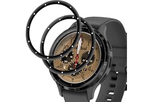 Supershieldz Panzer Schutz Glas für Garmin Venu 3s, Panzer Schutzfolie für Garmin Venu 3s, 3D-Vollständige Glasfolie, Displayschutz Anti-Bläschen, 9H Härte, HD Klar - 2 Stück