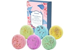 ZHONGGEMEI Shower Steamers, 6 Pack Fragrances Shower Steamers Aromatherapy Gift Set for Women and Men,Perfect Self Care Gifts for Women, Relaxation Gifts for Moms (6 pcs)