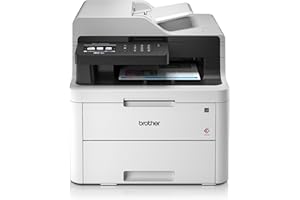 ‎BROTHER Brother MFC-L3730CDN A4 Farblaserdrucker, PC Anschluss und Netzwerk, Drucken, Kopieren, Scannen, Faxen und 2 Duplexdruck