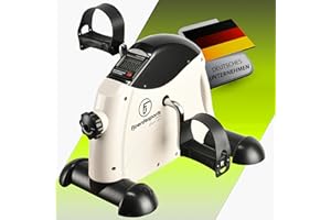 ‎FJOERDESPORTS Fjoerdesports Mini-Heimtrainer, Arm- und Beintrainer, Bewegungstrainer, 2 in 1, mit Trainingsdisplay, Hometrainer, verschiedene Widerstandsstufen, Ausdauertraining (41 x 40 x 30,6 cm cm)