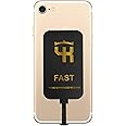 Fast QI Receiver for iPhone 6-6 Plus - 7-7 Plus - 2000 mAh Wireless Charging Adapter for iPhone - QI Wireless Charging Receiv