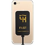 QI Receiver for iPhone 7-7 Plus - 6-6 Plus - 5-5c - QI Wireless Charging Adapter - QI Wireless Charging Receiver for iPhone -