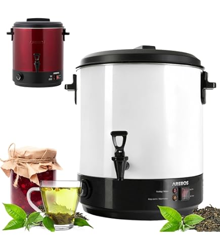 KESSER Inmaaktoestel, 27 liter, glühweinketel met timer, 2000 watt KESSER Inmaaktoestel, 27 liter, glühweinketel met timer, 2000 watt