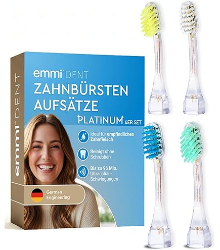 Emmi-dent Platinum: 96 Mio. Schwingungen, sanfte Reinigung