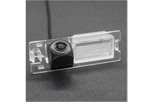 NCTPICLC Telecamera Retromarcia Accessori Per Parcheggio Auto HD 1280 * 720 Fisheye Telecamera Posteriore Per FIAT 500L 500LTrekking 500L Living 500L MPW 2012-2019 Telecamera Posteriore(Camera Only)