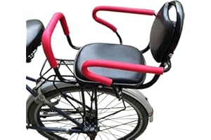 KKPW Vélo électrique siège arrière pour Enfant Vélo de Montagne Vélo Siège d'enfant pour bébé avec Garde - Corps Haut