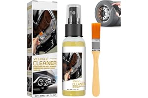 LALULUTEK Vehicle Cleaner - Effective Rust Dissolving Liquid for Metal, Cars - Anti Rust Converter & Management, Stain & Rust Minimizer - Powerful Metal Rust Solution