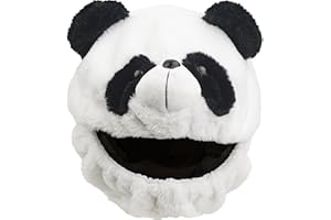 Omoojee Motorcycle Helmet Cover, Funny Helmet Decoration, Fun Rides and Gifts (Plush Animal)