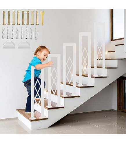 Corrimano A U In Ferro Battuto Nero Opaco – Altezza 75-110 Cm, Montaggio Laterale Con Kit Viti Per Scale E Balconi