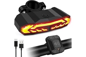 ‎NINELEAF NineLeaf Fahrradalarm mit Fernbedienung Drahtlos, USB wiederaufladbarer Anti-Diebstahl Motorradalarm, 110db lautes wasserdichtes Fahrradsicherheitsalarmsystem für Fahrrad Motorrad Moped Scooter