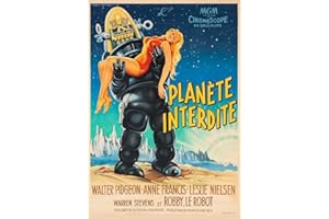 PostersAndCo ™ PLANETE Interdite Film Rspk-Poster/Reproduction HQ 70x100cm d'une Affiche Cinéma