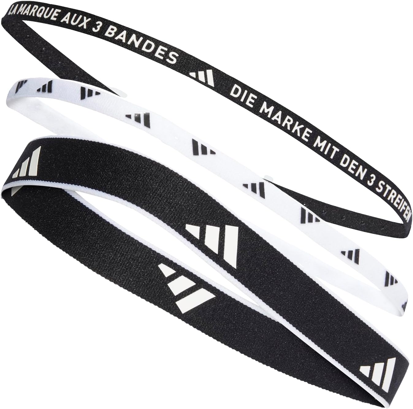 adidas Unisex Cintas para el Pelo Training Multiple Width
