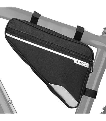 Borsa Triangolare Da Telaio Per Bicicletta 1,5L - Foto 9