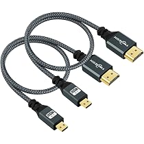 Twozoh Câble HDMI 4K 5M, Haute Vitesse 60HZ 18Gbps Nylon Tressé HDMI HDMI 2.0 Câble Compatible avec PS5, PS3, PS4, PC, Projector, 4K UHD TV/HDTV, Xbox Twozoh Câble HDMI 4K 5M, Haute Vitesse 60HZ 18Gbps Nylon Tressé HDMI HDMI 2.0 Câble Compatible avec PS5, PS3, PS4, PC, Projector, 4K UHD TV/HDTV, Xbox