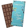 Happyness is in Saying Thank You Artisanal Chocolate - 100 g (Milk Chocolate)