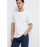 Beyaz Basic Tiş&ouml;rt Regular Fit/Normal Kesim 0613477-620