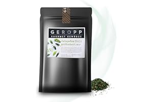 ‎GEROPP GOURMET GEROPP-GOURMET Jalapeños Chili Flocken 100g über Buchenholz geräuchert , mittelscharf | Im wiederverschließbaren Aromabeutel | Gewürz für Grillen, Kochen | Feurig-scharf | Geschenk Idee