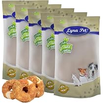 Lyra Pet Kauringe Mit Entenbrust, 5 Kg – Fettarmer Kausnack Für Hunde, Wiederverschließbar
