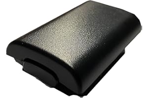 ITSTUFF Batteriefach Akku Gehäuse Deckel Case Abdeckung Cover für Gamepad Xbox 360 Controller Xbox 360 Wireless Controller passgenau stabil langlebig - schwarz