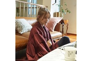 ‎DREAMLANDING DREAMLANDING Gewichtsdecke Glasperlen Füllung Schwerkraftdecke für Erwachsene Schlaflosigkeit Stress Angstabbau Schwere Decke (150 * 200cm,9kg)