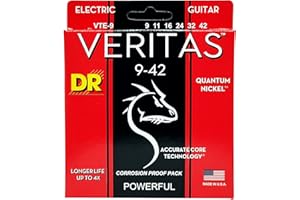 DR STRINGS DR String VTE-9 Veritas Jeu de cordes pour guitare electrique