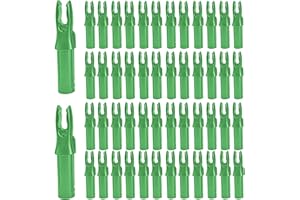 SVUPUE Strzałka koka, 50 sztuk plastikowych strzałek na pręty o średnicy 6,2 mm