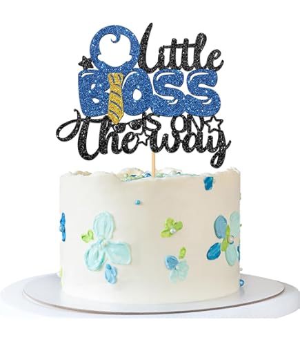 Décor De Gâteau Comestible The Boss Baby - Environ 13 Cm De Haut - Non Officiel