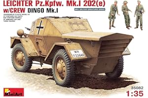 MiniArt 35082 - Carro Armato Leggero MK. I 202 con truppa Dingo MK. I