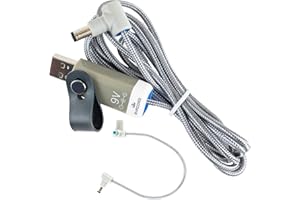 MyVolts Ripcord-USB-Ladekabel mit 9V DC Ausgangsstecker kompatibel mit Korg Volca Keys Synthesizer