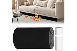 BLYEMICHDI Bloccanti Giocattoli per Mobili, 6m Blocco Giocattolo per Divano, Barriera Divano Anti-Polvere e Animali per Evitare che le Cose Scivolino sotto il Divano, il Letto, Lunghezza e Larghezza Regolabili