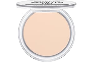 ‎ESSENCE COSMETICS essence BRIGHTEN UP! banana powder, Puder, Nr. 20 bababanana, gelb, für Mischhaut, mattierend, vegan, Mikroplastik Partikel frei, Nanopartikel frei (9g)