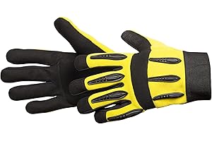 HARDY WORKING TOOLS Rękawice ochronne, rękawice montażowe, oddychające rękawice dla mechaników, rozmiar 9 (L), termoplastyczna guma, damskie, męskie, seria 54, A1511-540010