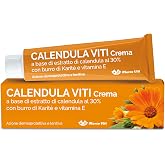 Calendula Viti Soothing Cream with Calendula Extract 30% and Shea Butter, Moisturizes and Protects, No Dyes, Ideal for Sensit