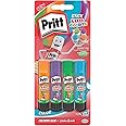 Pritt colle stick Fun Colors, colla colorata per bambini, per lavoretti e fai da te, Colla Pritt multicolore per applicazioni