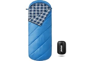 ATTONER Sacco a Pelo, 0 Gradi Sacco a Pelo Invernale, Caldo, Confortevole, Compatto, Sacco a Pelo 4 Stagioni per Adulti e Bambini, Ideale per Viaggi all'Aperto e con lo Zaino in Spalla.