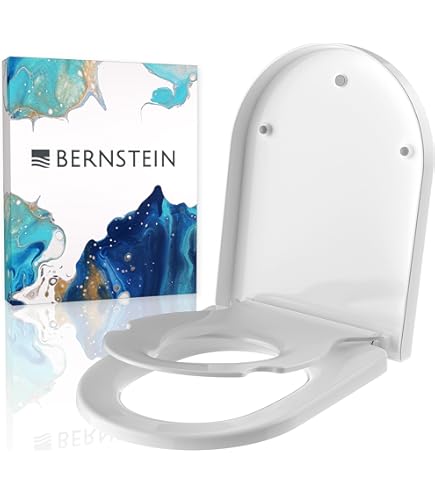 Wc Bril Met Kinderzitje WC-bril Met Ingebouwd Kinderzitje - Softclose, D- vorm, Wit, Quick-Release En Verstelbare Scharnieren Antibacteriële Wc Bril