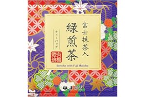 KO SYU EN Sencha con Fuji Matcha - Tè giapponese biologico importato direttamente dal Giappone - Tè verde - 15 bustine