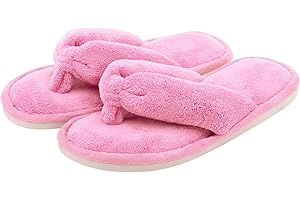 ONMYGOGO Pantofole da donna in pile corallo infradito da casa da donna