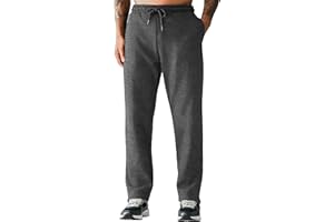 Love My Fashions Joggers for Men UK Tracksuit Jogging Bottoms Men’s Fleece Joggers Open-Hem Sweatpants with Pockets Drawstring Trousers Gym Workout