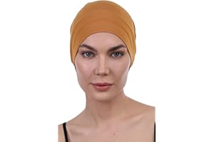DERESINA HEADWEAR Deresina Berretto da Notte in Bamboo per Perdita di Capelli e Chemioterapia, Berretto Oncologico Unisex, Morbido e Traspirante, Unisex Essenziale per Uso Interno ed Esterno