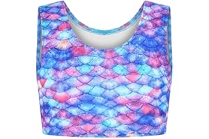 PLANET MERMAID Starbright Princess Mermaid Crop Top