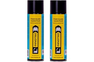 MP PRODUKT 2 Stück Innotec Foam Glass Clean Plus - Lebensmitteltauglicher Glasreiniger - Schlierenfrei, hinterlässt keinerlei Rückstände
