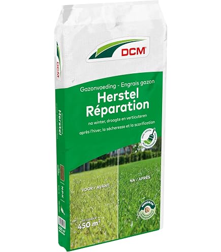 DCM engrais gazon 20kg pour 400m² - Robot Pour les pelouses équipées de