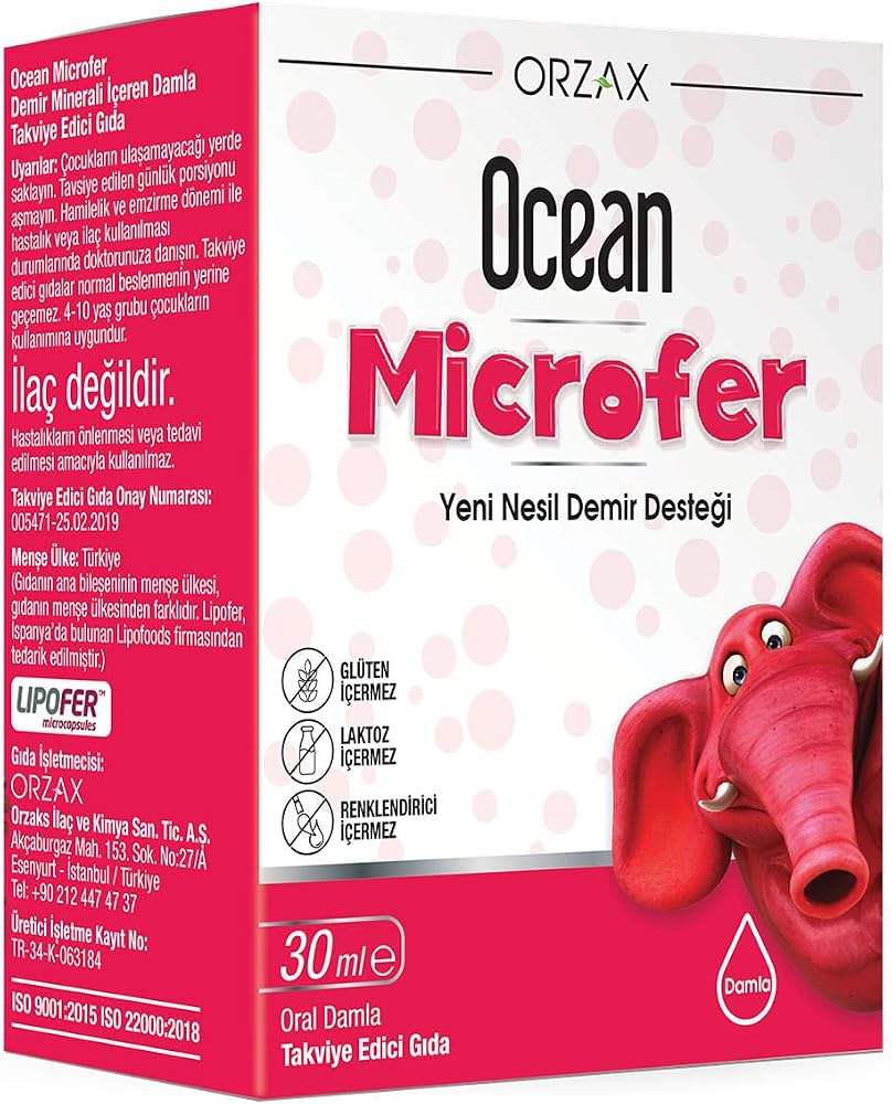 Orzax Ocean-Microfer Damla 30 ml
