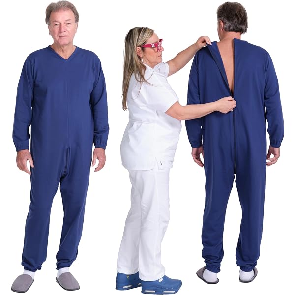 Pigiama Sanitario Uomo Invernale con Zip Diagonale Posteriore PARAMED_TAGLIAINT XXL PARAMED_COLOR Unito Uomo