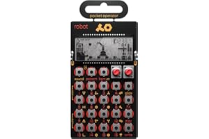 Teenage Engineering PO-28 Robot - 8-bit Sintetizador Lead, negro y rojo