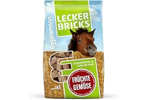 Eggersmann Mein Pferdefutter Eggers Muñeco Sabroso Bricks Frutas Verduras 1 kg…