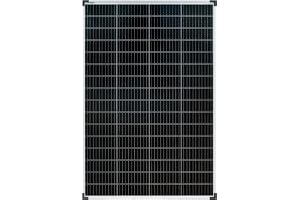 enjoy solar® Monokristallin Solpanel 180W 12V, 182 mm solceller, 10 busbars – idealisk för husbil, balkonganläggning, trädgår