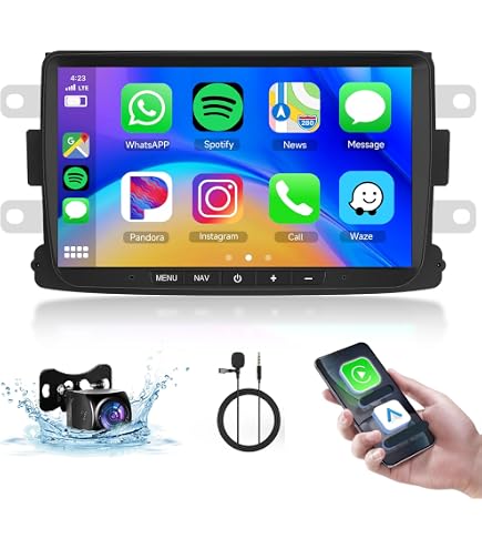 Produktbild von 8-Core 6+128GB 10" Android 14 Autoradio Für Citroen C4 II DS4 2011-2018